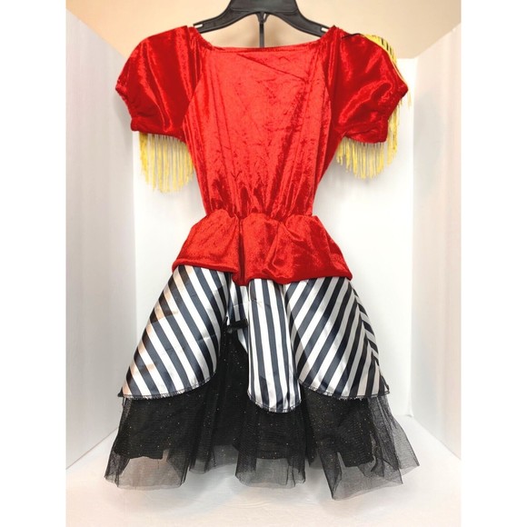 BIG TOP CUTIE GIRLS CARNIVAL COSTUME (dress only) size Med. 8-10, HALLOWEEN - Picture 6 of 9